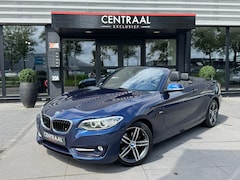 BMW 2-serie Cabrio - 218i Sportline High Executive 136PK|Navi|Pdc|Keyless|Cruise Control|Stoelverwarming