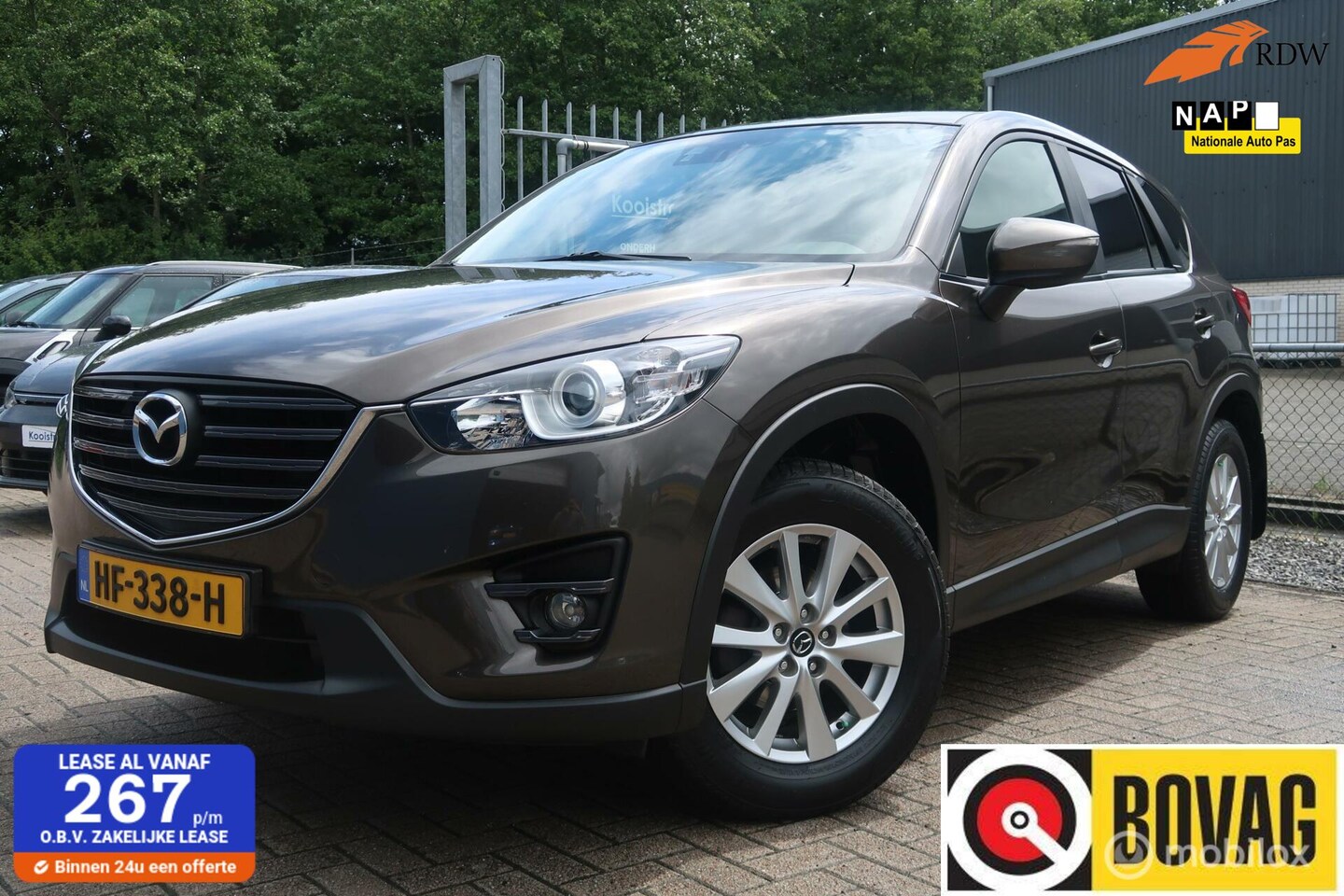 Mazda CX-5 - 2.0 SkyActiv-G 165 TS 2WD 2.0 SkyActiv-G 165 TS 2WD TREKHAAK, NAVI, CRUISE - AutoWereld.nl