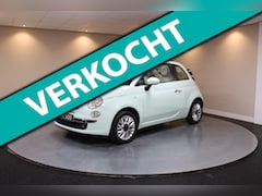 Fiat 500 C - 1.2 Lounge Mint groen *26.000Km D-riem vervangen|Cabrio