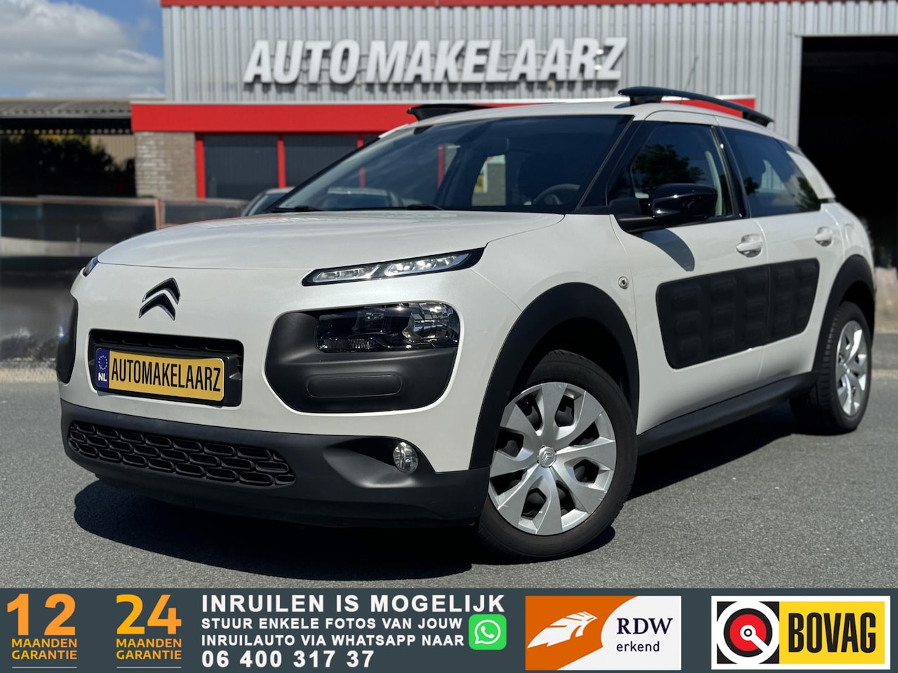 Citroën C4 Cactus - 1.2 PureTech Feel | ZO GOED ALS NIEUW ! - AutoWereld.nl