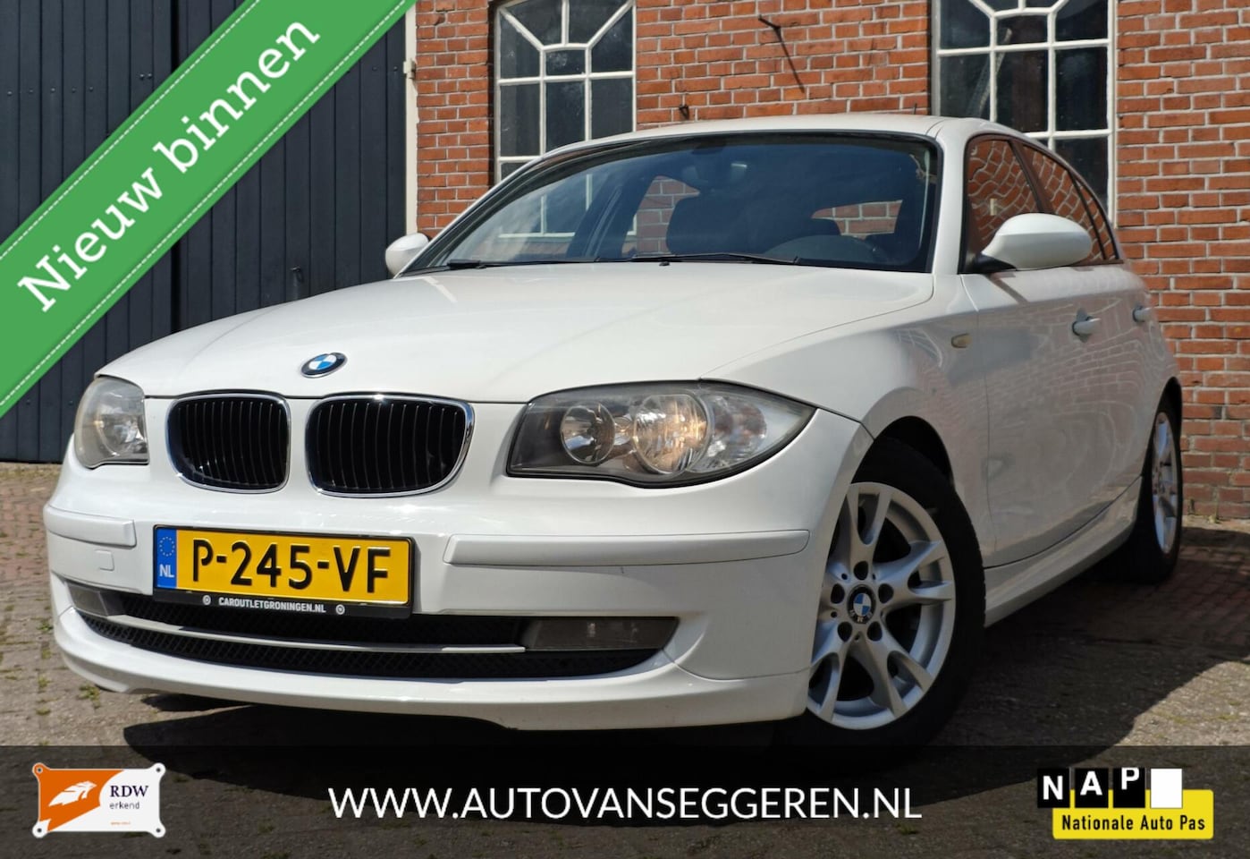 BMW 1-serie - 116i Exec. 5 drs./120 PK/6v/clima/nw.APK/garantie - AutoWereld.nl