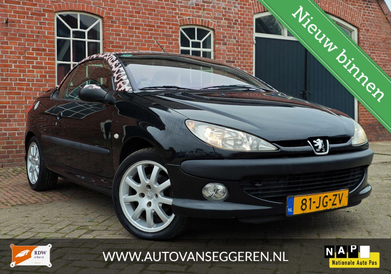 Peugeot 206 CC - 2.0-16V eerste eign. - AutoWereld.nl