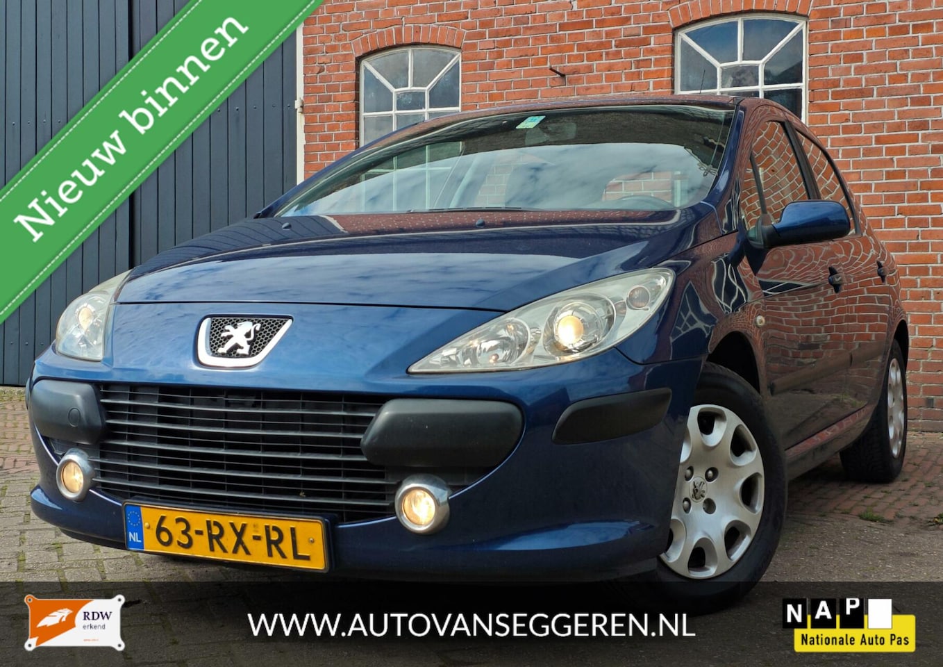 Peugeot 307 - 1.6-16V XS nw APK garantie - AutoWereld.nl