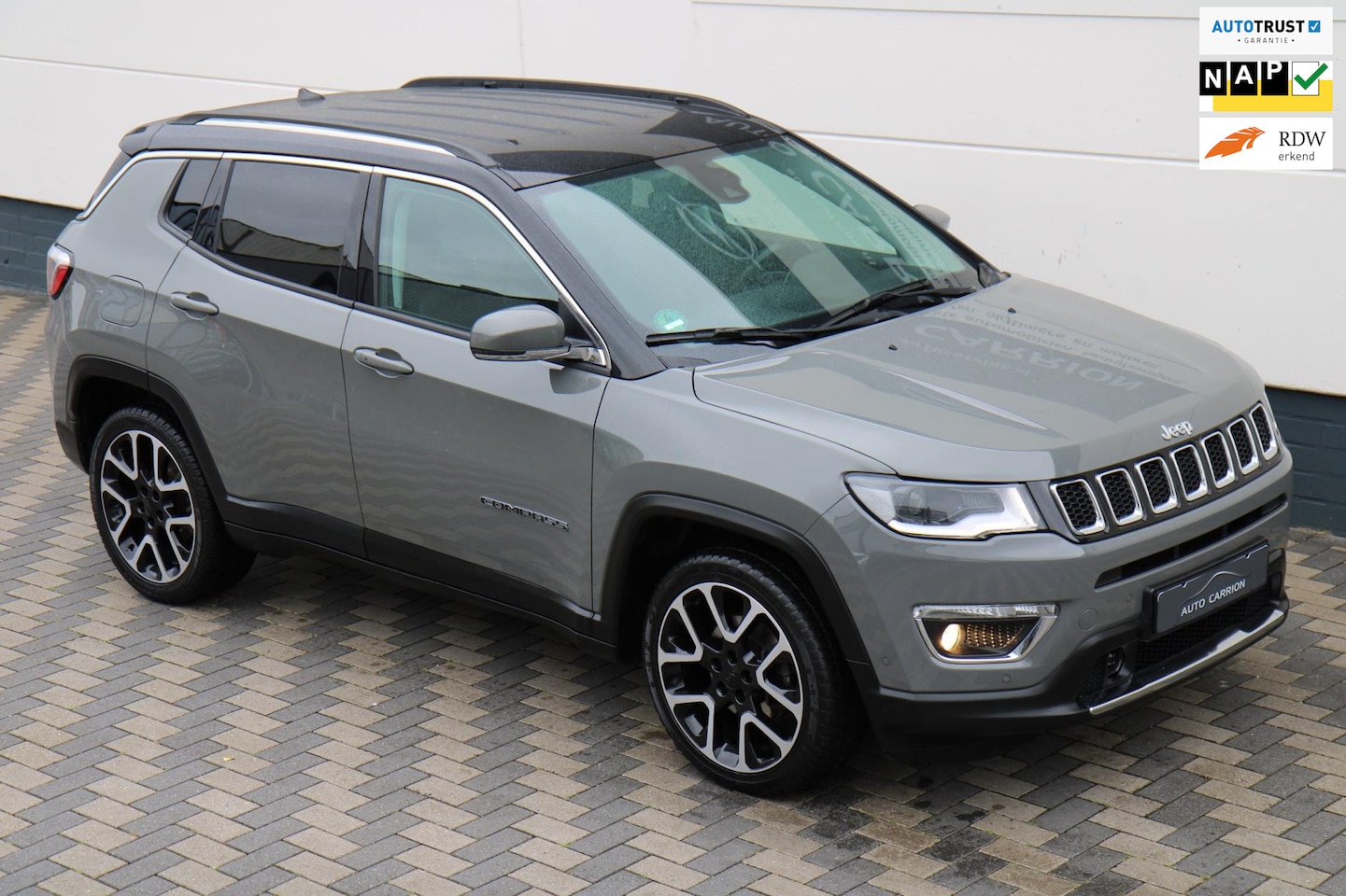 Jeep Compass - 1.3T Limited Aut. Alpine Carplay Camera Xenon !! - AutoWereld.nl