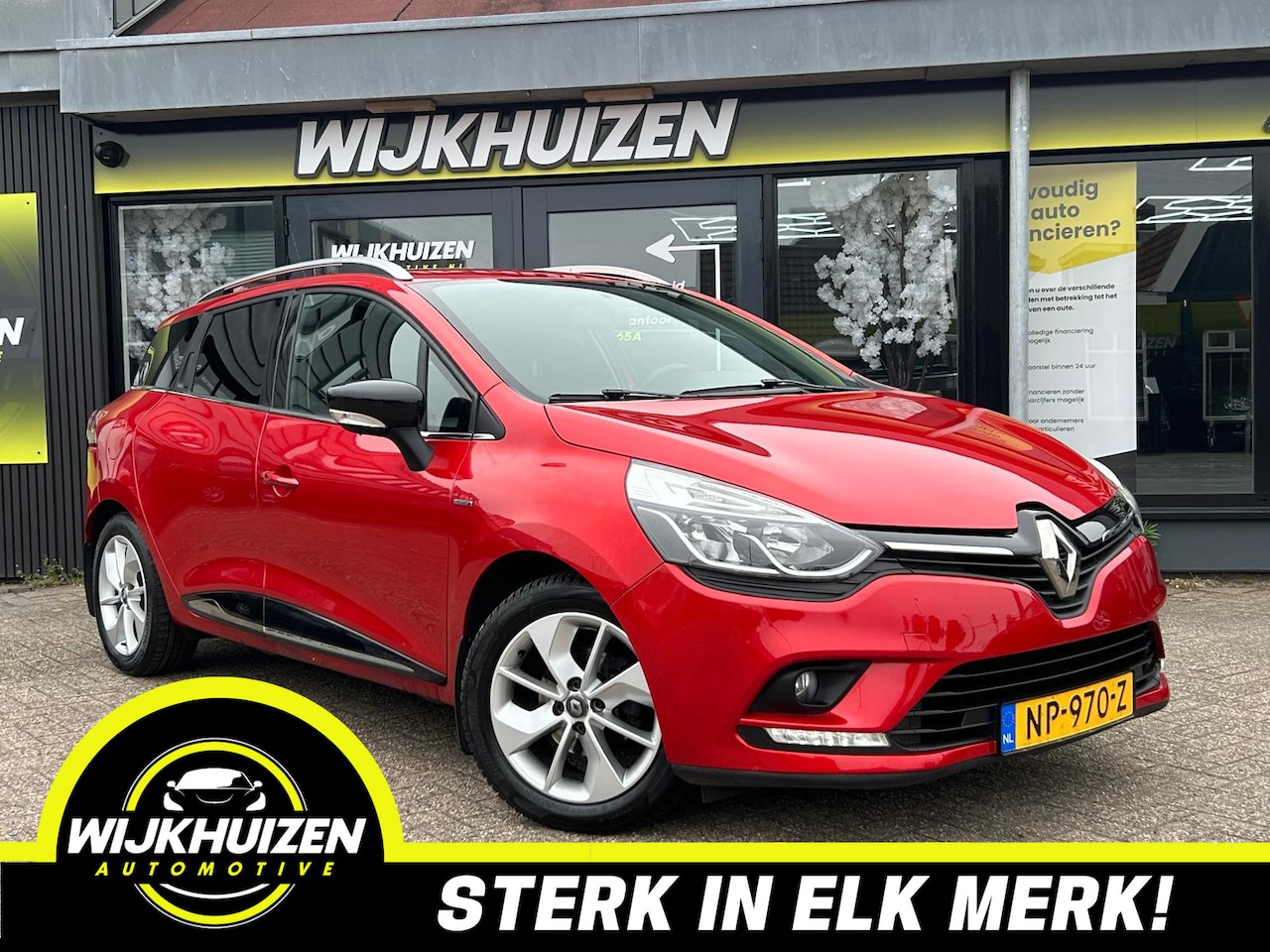 Renault Clio Estate - 0.9 TCe Limited met Navigatie !!! Dealer Onderhouden !!! Led !!! - AutoWereld.nl