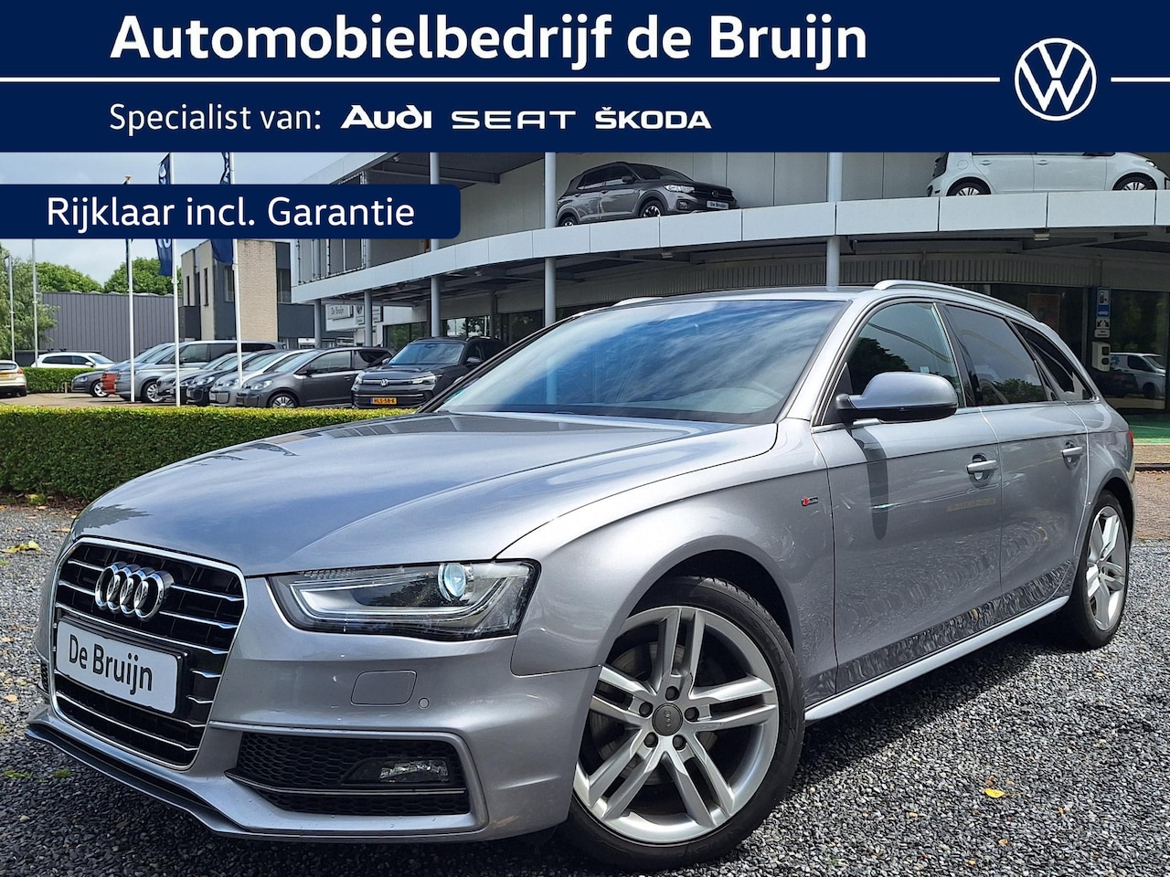 Audi A4 Avant - 1.8 TFSI 170pk Aut. S-Line (Trekhaak,Navi,Clima) - AutoWereld.nl