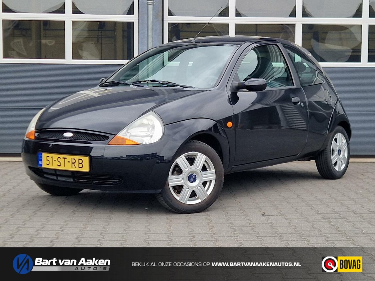 Ford Ka - 1.3 Schulten Airco 57.000KM!! Nieuwe APK Keurige auto - AutoWereld.nl