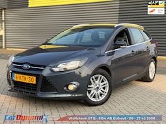 Ford Focus Wagon - 1.0 EcoBoost Titanium // Airco // LMV // Navi // Nieuwe APK // Rijd Schakelt Super