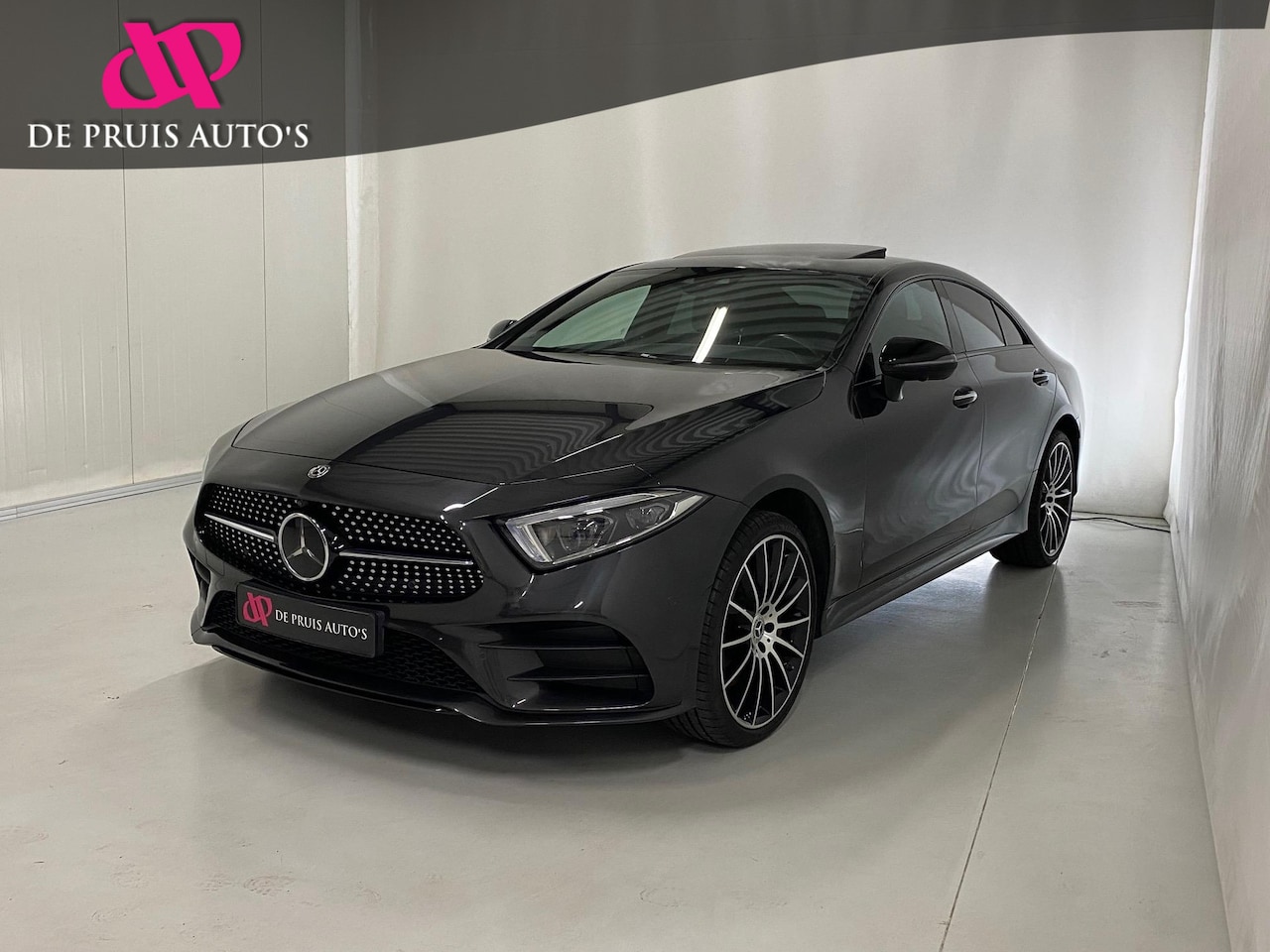 Mercedes-Benz CLS-klasse - 450 4MATIC Premium Plus AMG luchtvering Pano 20 Inch Matrix Led Masage stoelen Burmester S - AutoWereld.nl