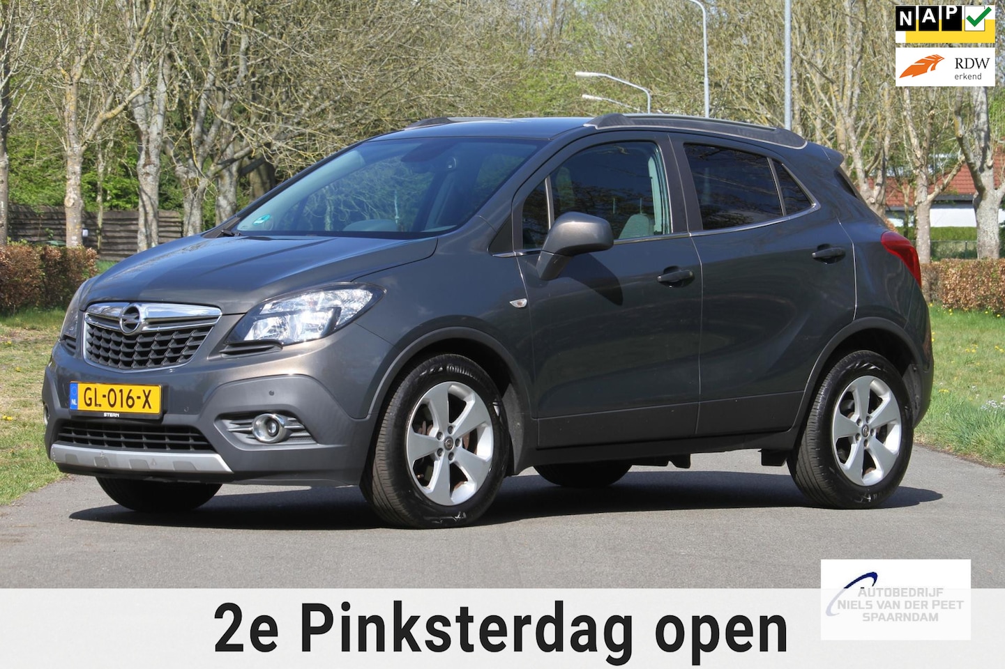 Opel Mokka - 1.4 T Cosmo / Half leder interieur / Sportvelgen / Parkeersensoren / Trekhaak / Dealer ond - AutoWereld.nl