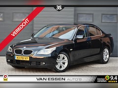 BMW 5-serie - 525i Executive Automaat Airco Memory Leder NL-Auto