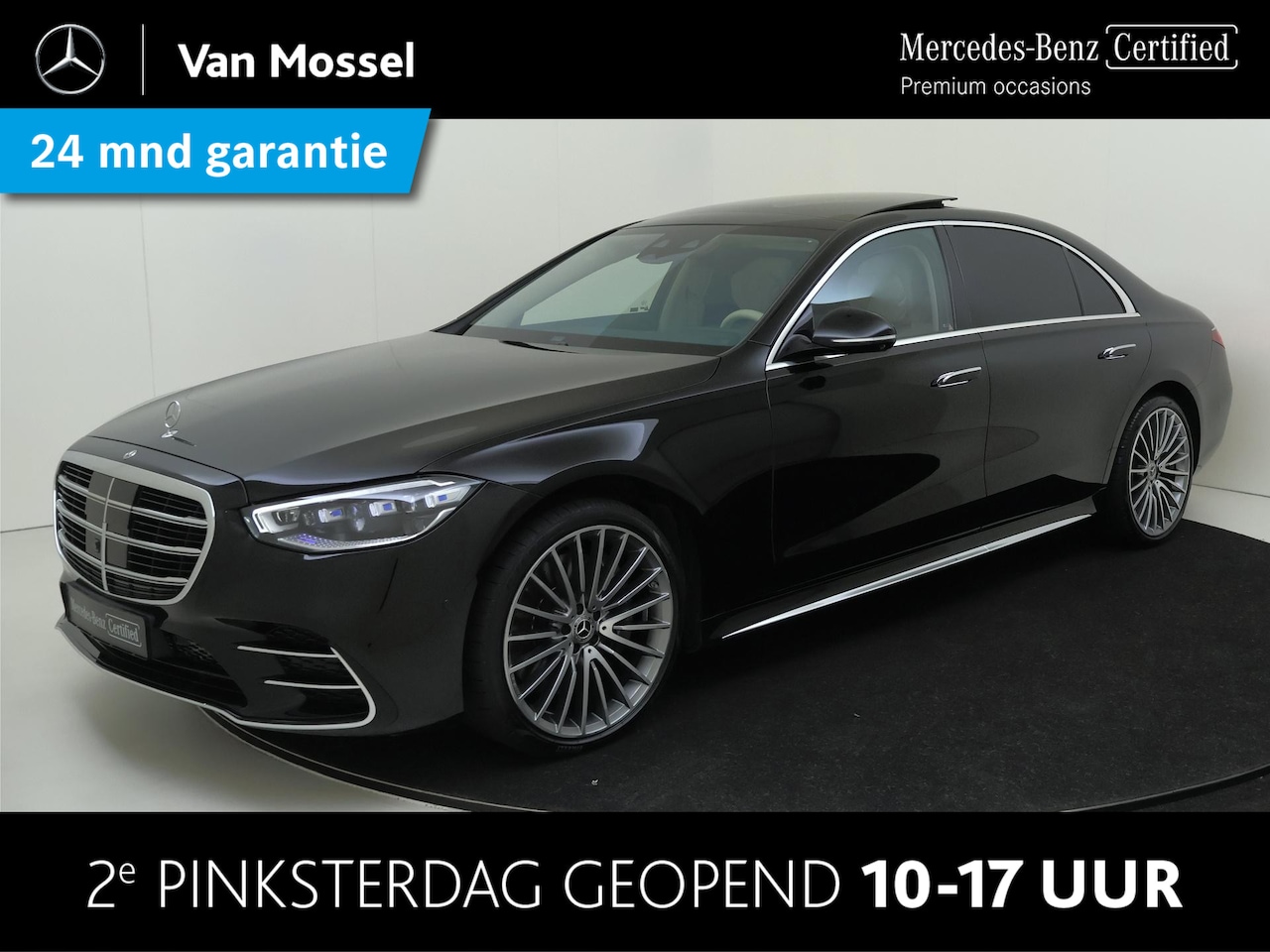 Mercedes-Benz S-klasse - 580 4MATIC Lang AMG Line / Stoelverwarming / Stoelverkoeling / Memory-Stoelen / Panorama-s - AutoWereld.nl