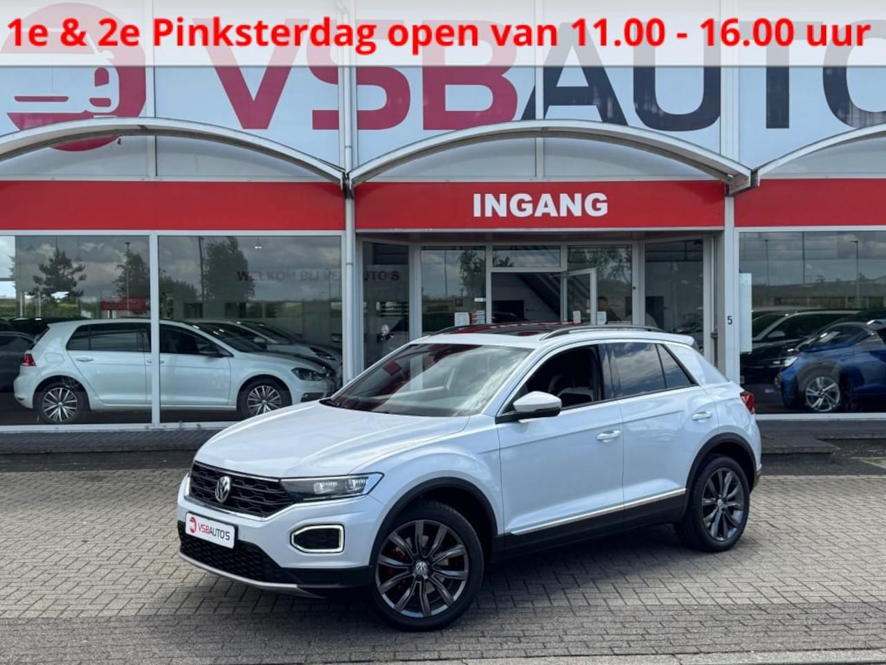 Volkswagen T-Roc - 1.5 TSI ACT. 150PK SPORT NAVI PANO-DAK TREKHAAK CAMERA DIGITALE- - AutoWereld.nl