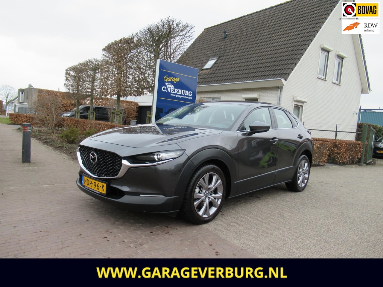 Mazda CX-30 - 2.0 e-SkyActiv-G M Hybrid (Navi,Camera360,Stoel+stuurverwachting,AdaptiveCruise,Keyless,El - AutoWereld.nl
