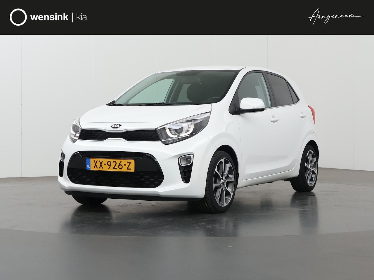 Kia Picanto - 1.0 CVVT Design Edition | Trekhaak | Leder | Navigatie | Parkeercamera | Climate Control | - AutoWereld.nl