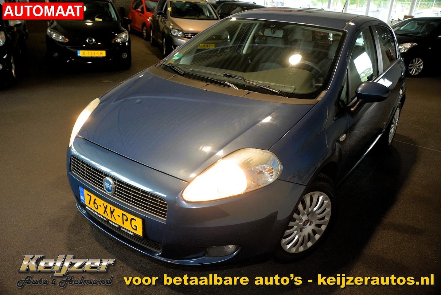 Fiat Grande Punto - 1.4 Dynamic AUTOMAAT! - AutoWereld.nl