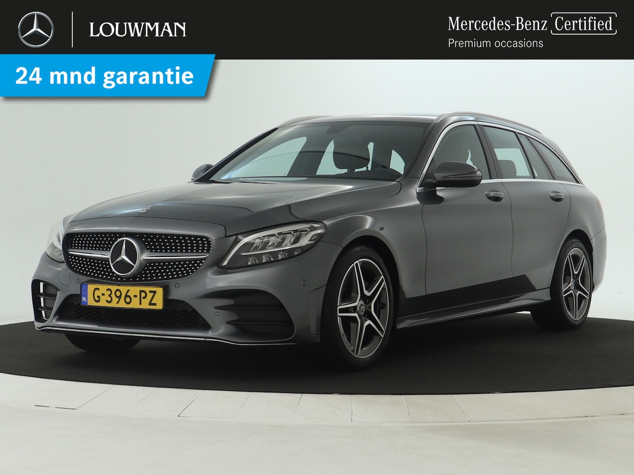 Mercedes-Benz C-klasse Estate - 160 Business Solution AMG | Parkeerpakket met Camera | Navigatie | LED | Stoelverwarming | - AutoWereld.nl