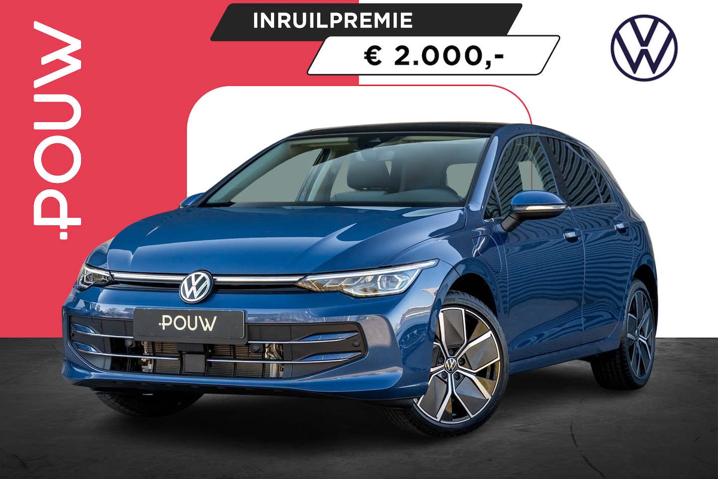 Volkswagen Golf - 1.5 eHybrid 204pk Style Edition | Panoramadak | Trekhaak Wegklapbaar - AutoWereld.nl