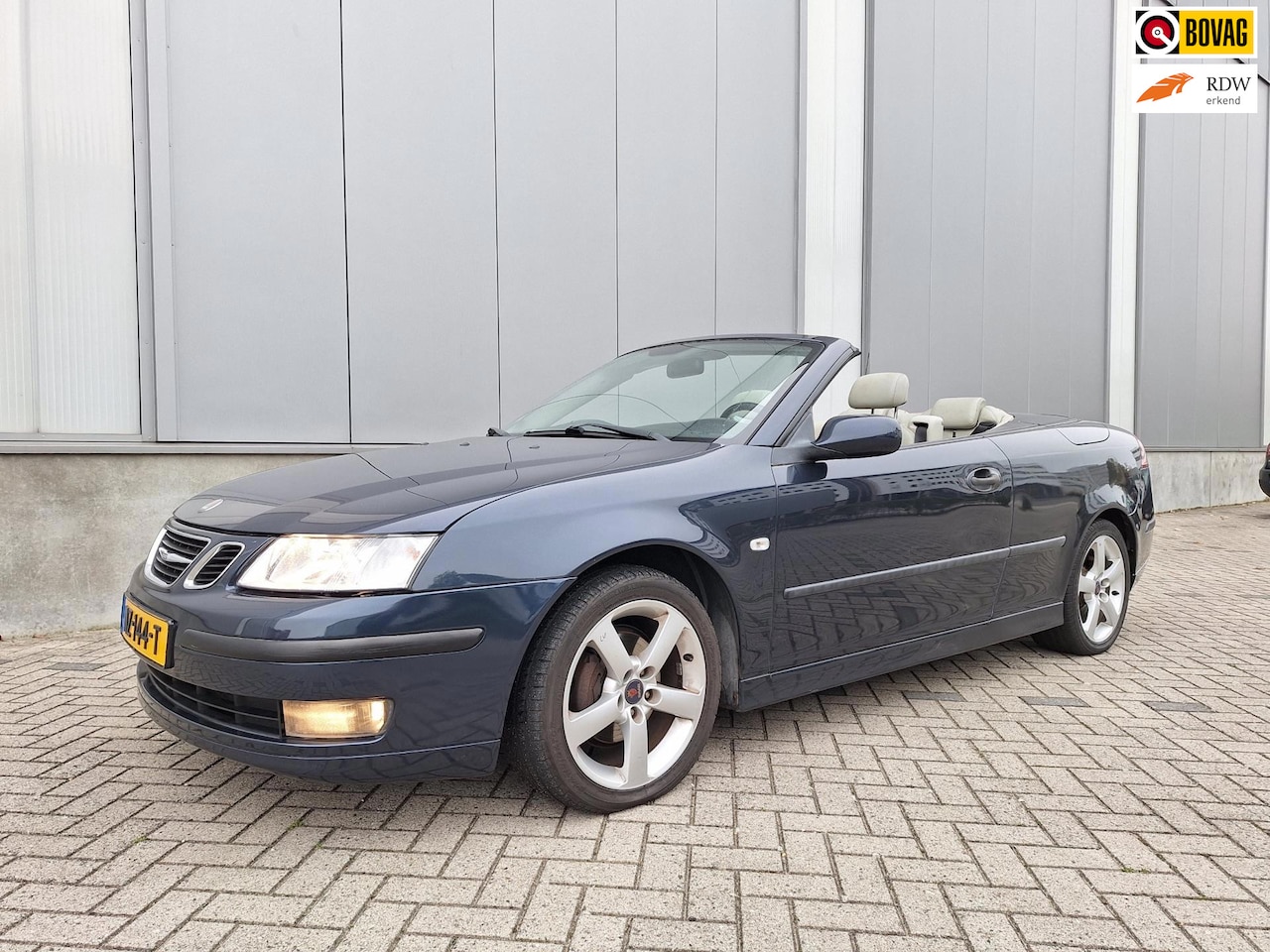 Saab 9-3 Cabrio - 2.0 Turbo Vector Automaat met nwe APK - AutoWereld.nl