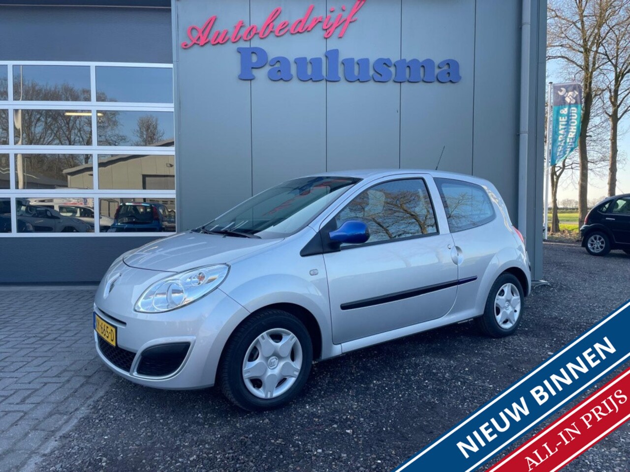Renault Twingo - 1.2-16V Dynamique zilver&blue|Elec.pak. - AutoWereld.nl