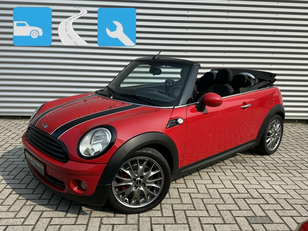 MINI Cabrio - 1.6 Chili, 120PK, Black optic, Historie compl. - AutoWereld.nl