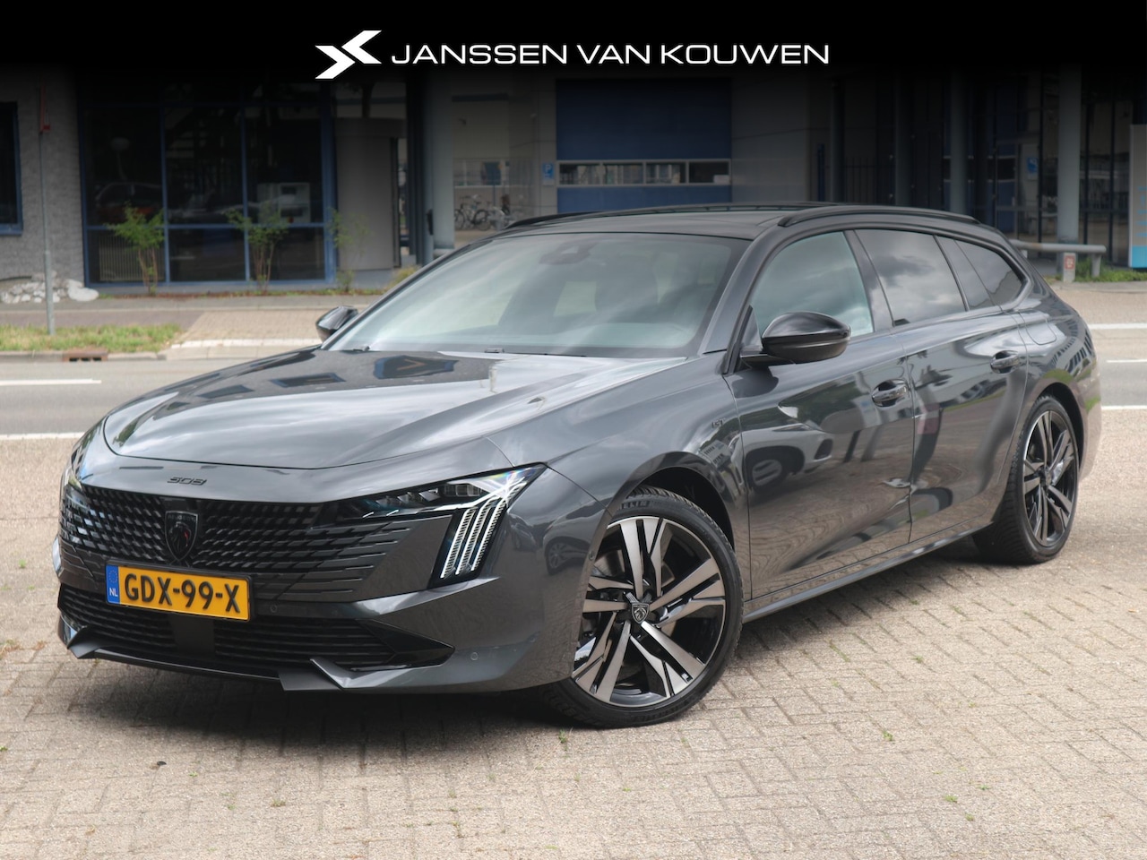 Peugeot 508 SW - 1.6 HYbrid 225 GT Panoramadak Nappa Lederen Bekleding Stoelverwarming Trekhaak - AutoWereld.nl