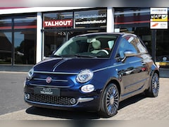 Fiat 500 - 0.9 TwinAir Turbo RIVA - Blu Sera, Leder interieur, Mahonie houten details, Uniek