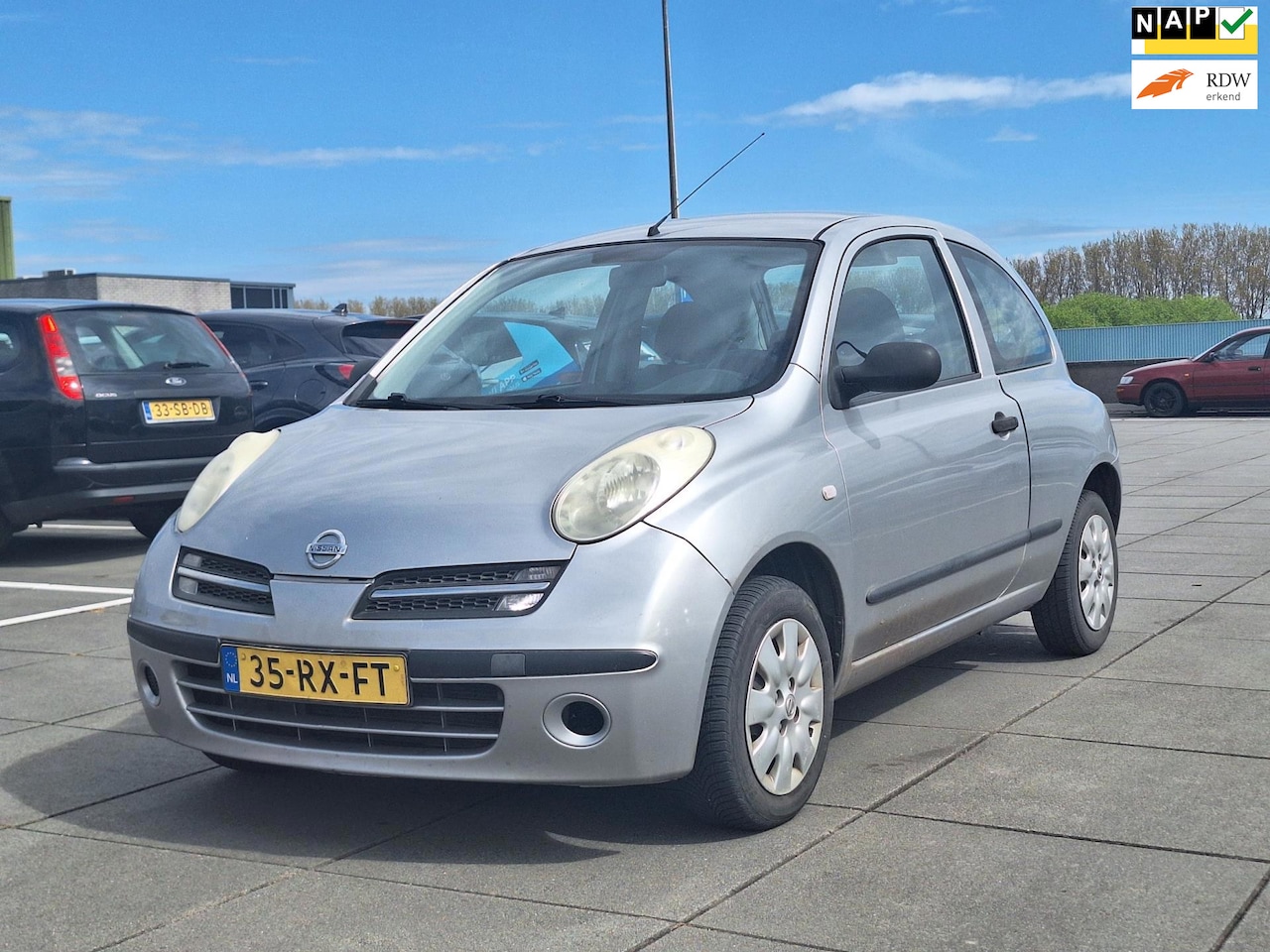 Nissan Micra - €1595,-1.2 Visia Airco Apk 11/2025 3 Drs Nap - AutoWereld.nl