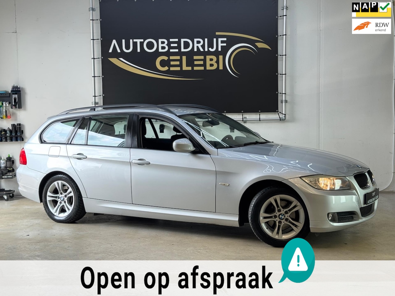 BMW 3-serie Touring - 316i Business Line 2010 GRIJS NAV|NAP|LM - AutoWereld.nl