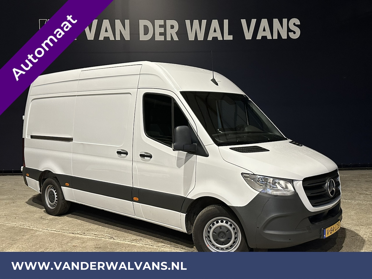 Mercedes-Benz Sprinter - 317 CDI 170pk 9G-Tronic Automaat L2H2 Fabrieksgarantie Euro6 Airco | Camera | Navigatie Cr - AutoWereld.nl