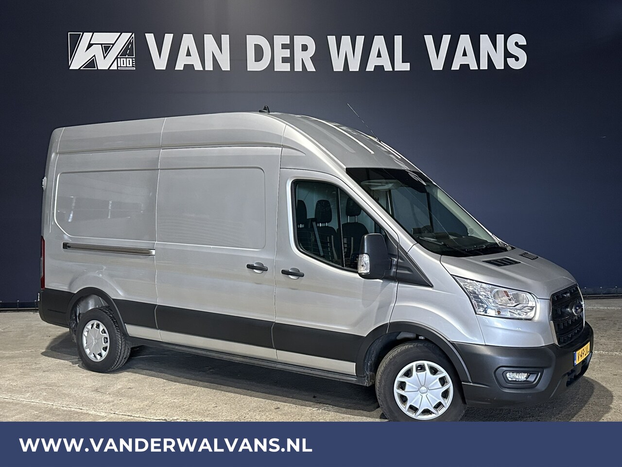 Ford Transit - 2.0 TDCI 170pk L3H3 Euro6 Airco | Navigatie | 2500kg Trekhaak | Cruisecontrol Verwarmde vo - AutoWereld.nl