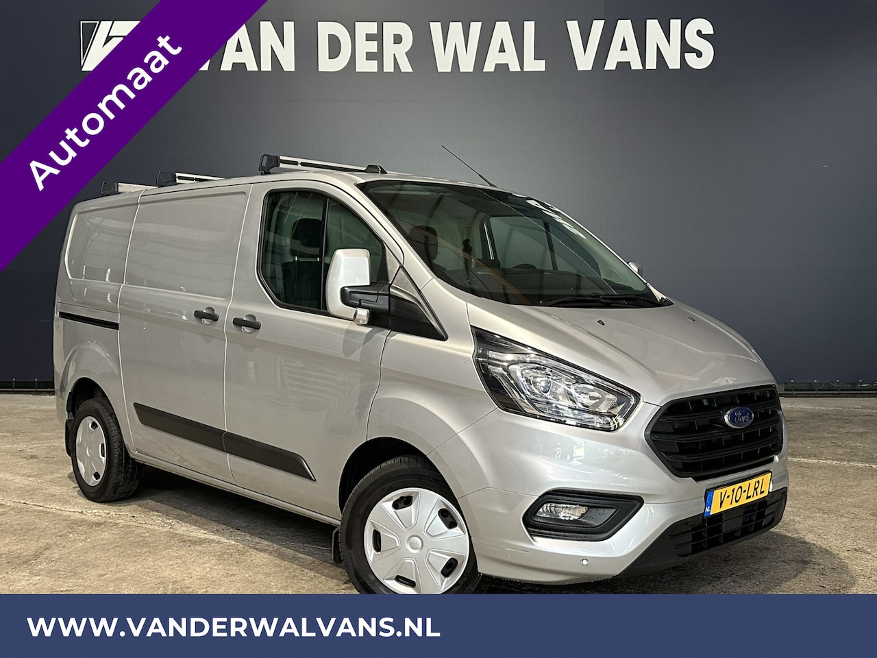 Ford Transit Custom - 2.0 TDCI 130pk Automaat L1H1 Euro6 Airco | LED | Apple Carplay | Cruisecontrol | Trekhaak - AutoWereld.nl