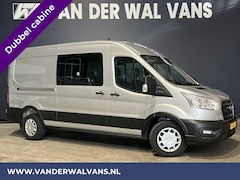 Ford Transit - 2.0 TDCI 131pk L3H2 Dubbele Cabine Euro6 Airco | 6-Zits | LED | 2500kg Trekhaak | Cruiseco