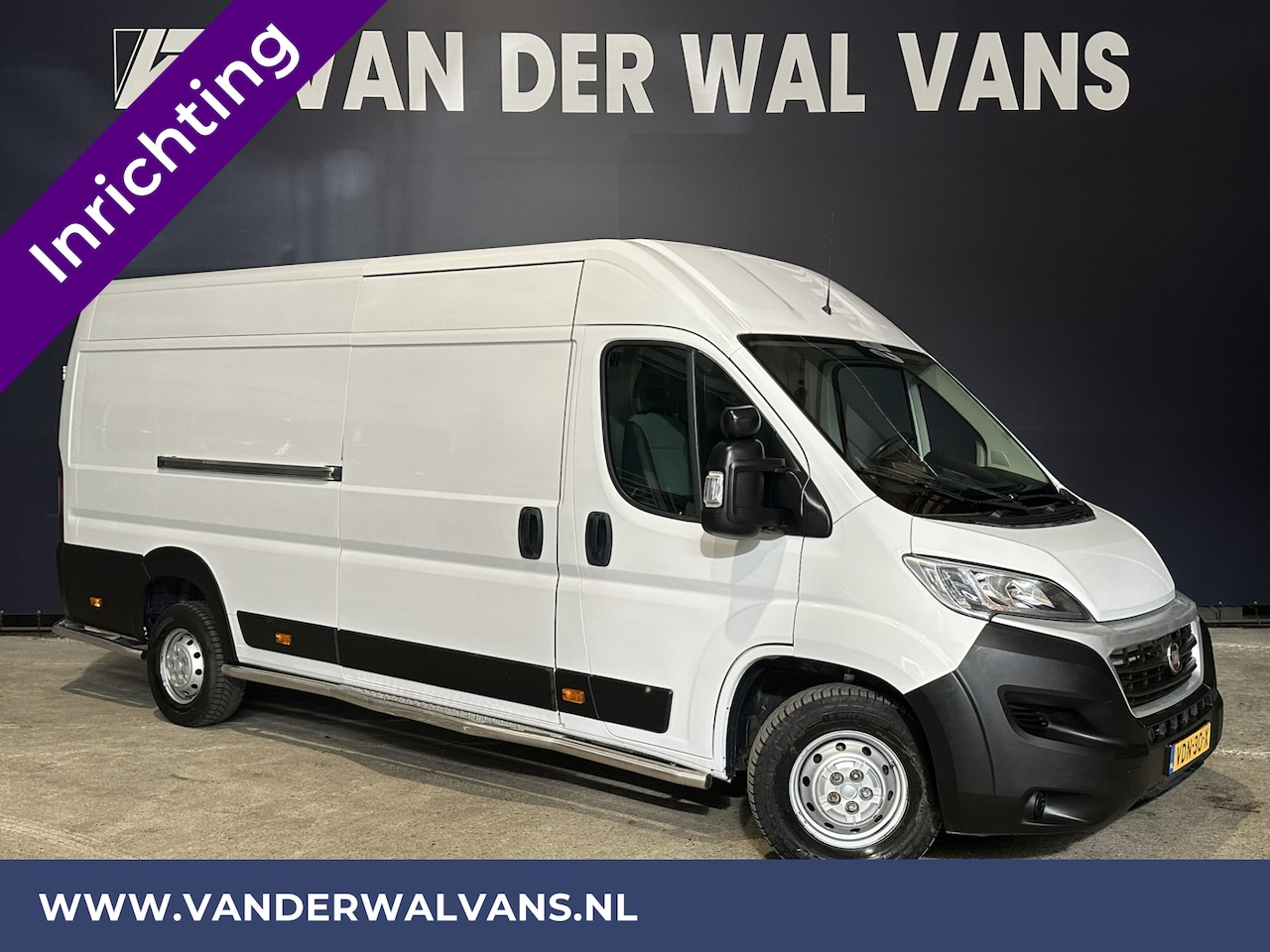 Fiat Ducato - 3.0 NP 136 pk L4H2 Post NL inrichting Euro6 Airco | Camera | Navigatie | Sidebars | 270 Gr - AutoWereld.nl