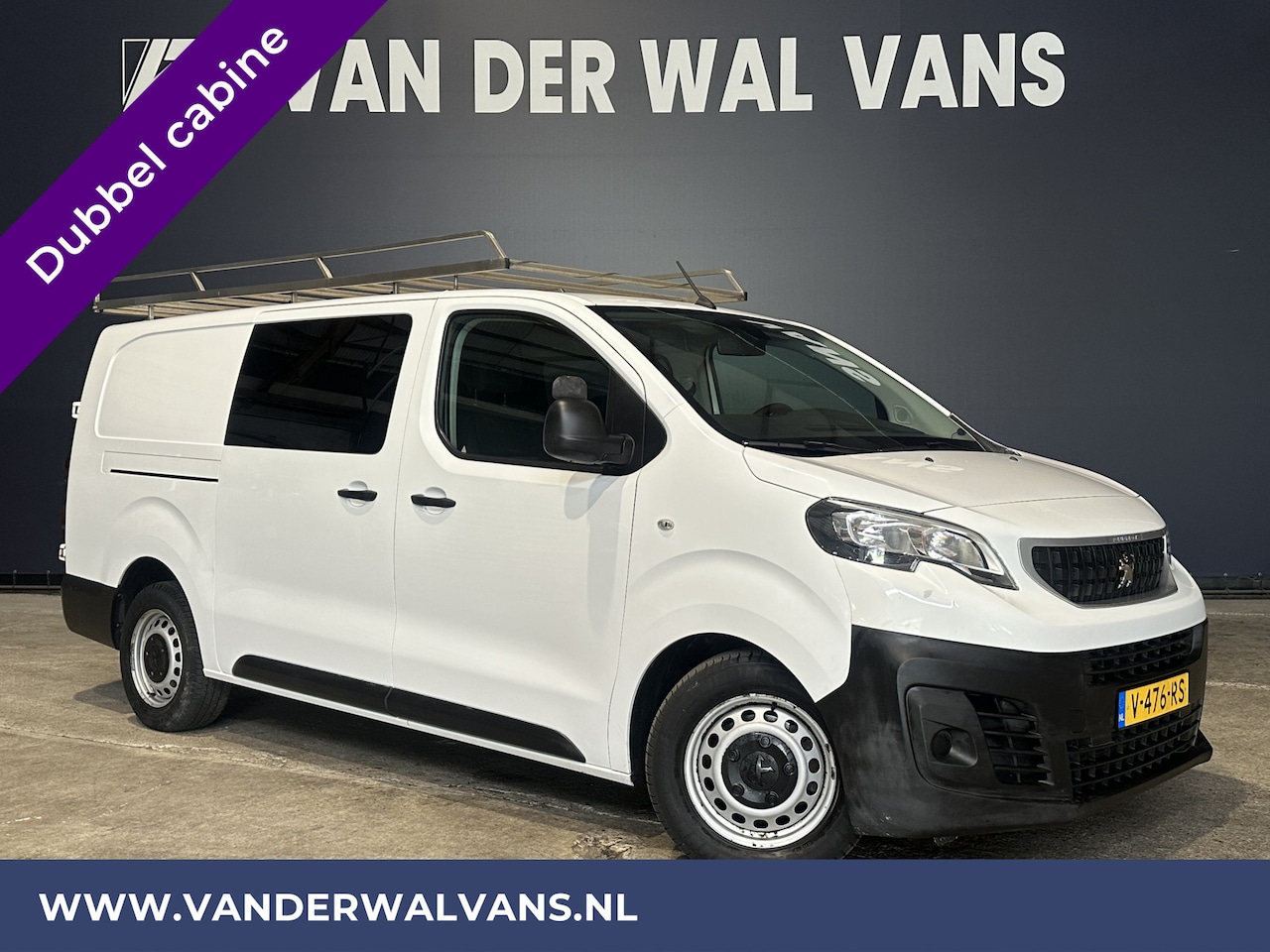 Peugeot Expert - 2.0 BlueHDI 123pk L3H1 Dubbele Cabine Euro6 Airco | Imperiaal | Navigatie | 5-Zits Apple C - AutoWereld.nl