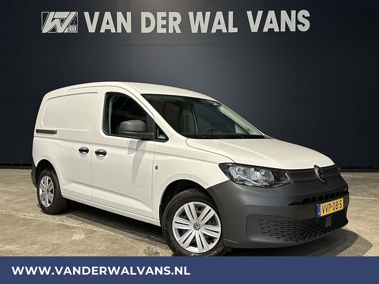 Volkswagen Caddy Cargo - 2.0 TDI Comfort L1H1 Euro6 Airco | Multimediascherm | Zijdeur Bluetooth telefoonvoorbereid - AutoWereld.nl