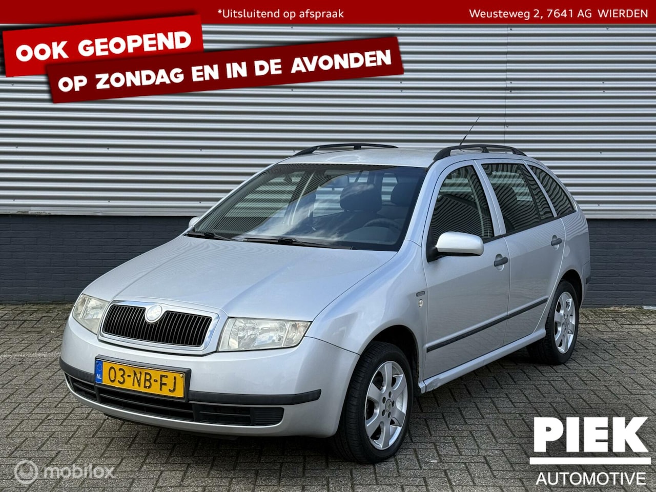 Skoda Fabia Combi - 1.4-16V Elegance AIRCO, CRUISE, TREKHAAK - AutoWereld.nl