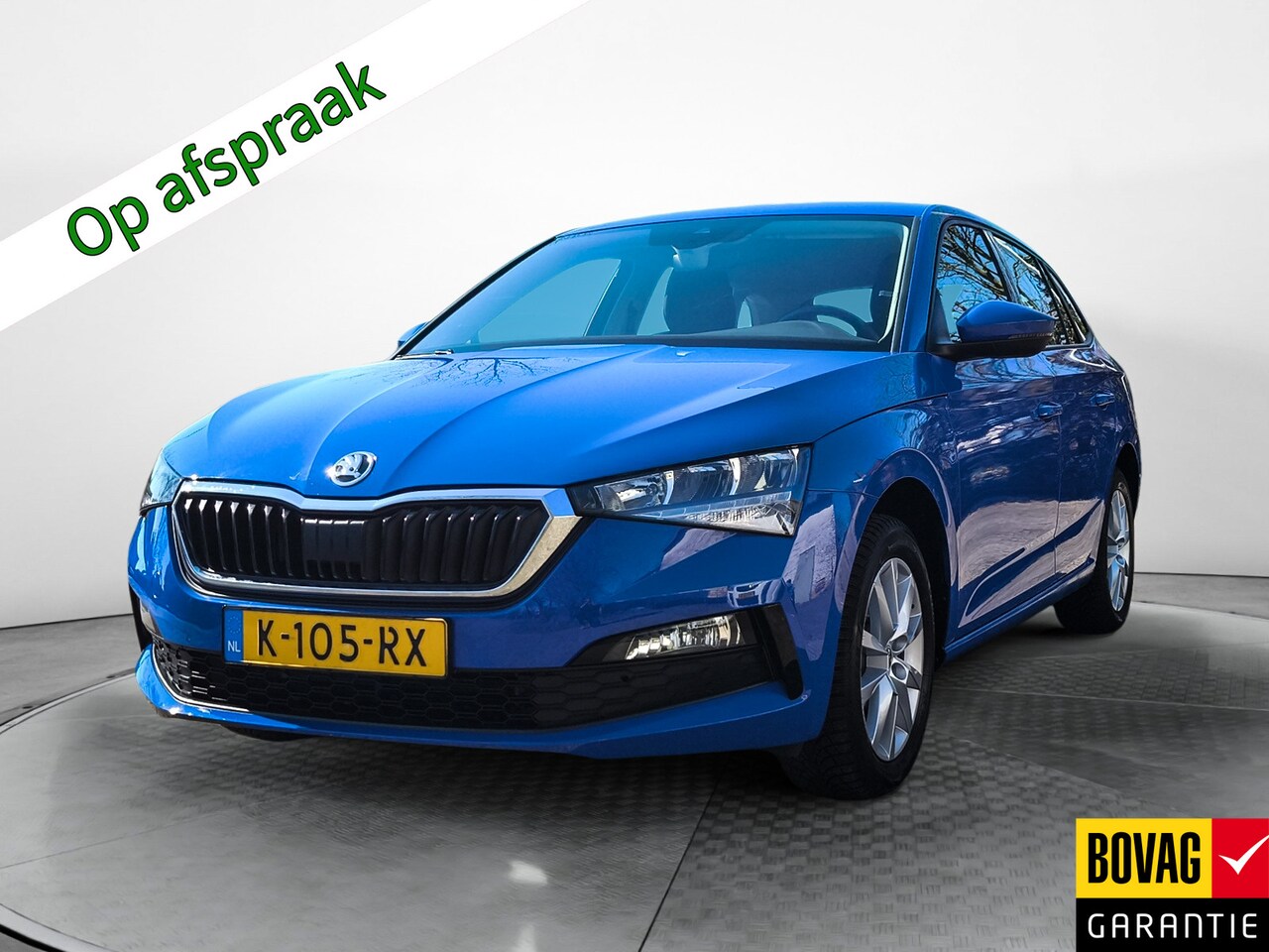 Skoda Scala - 1.0 TSI Style (111 PK) 1e-Eig & Dealer-Onderh. BOVAG-Garantie. NL-Auto. Half-Leer, Navigat - AutoWereld.nl