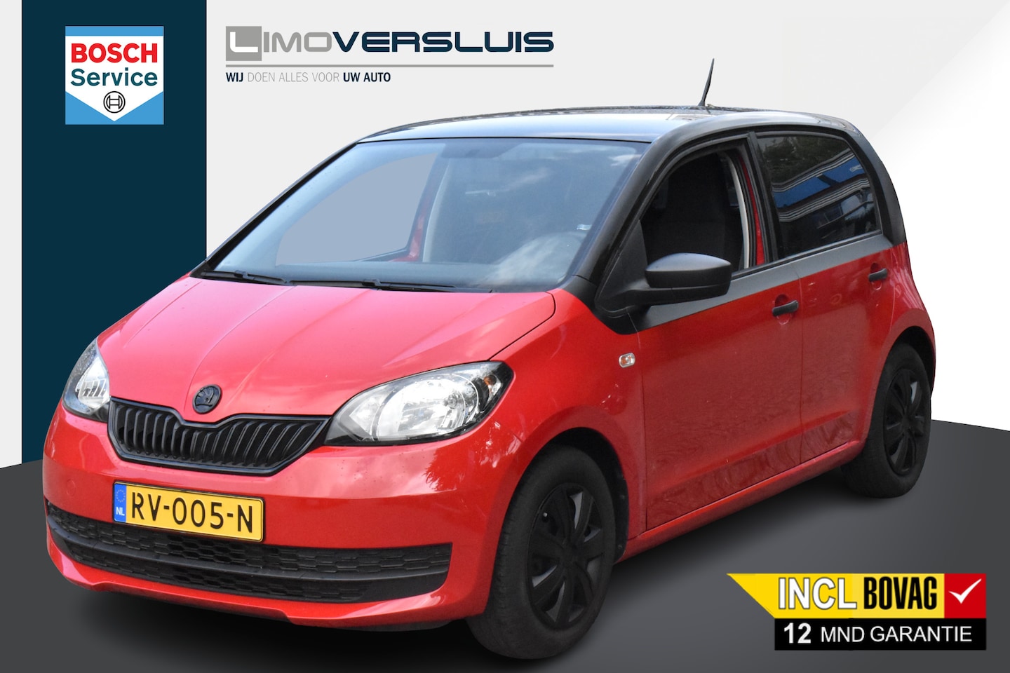 Skoda Citigo - 1.0 Greentech Active Sport 1e Eigenaar | 5-Deurs | 27.000KM! 12 mnd BOVAG garantie Whatsap - AutoWereld.nl