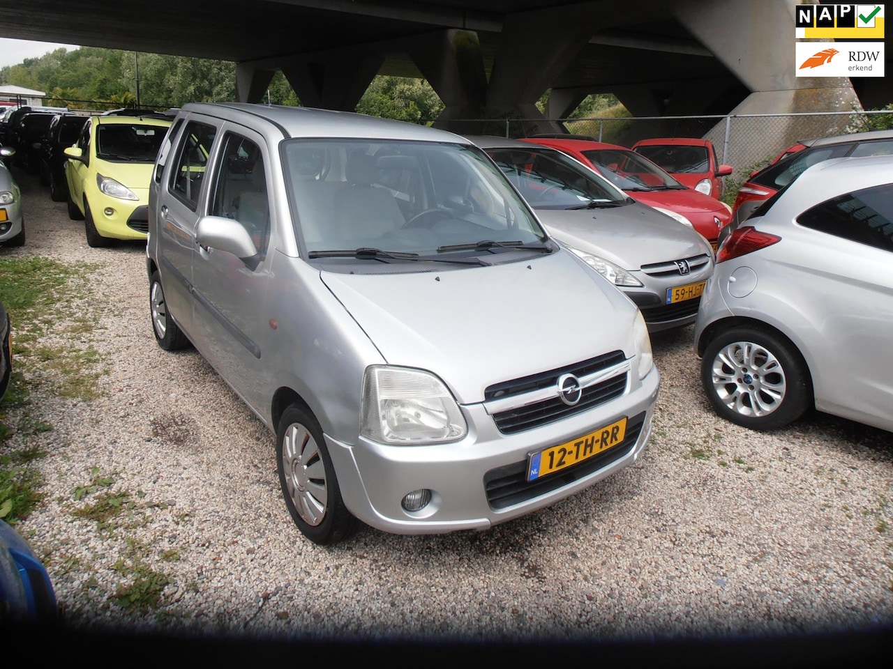 Opel Agila - 1.2-16V Flexx cool st bekr airco elek pak nap apk - AutoWereld.nl