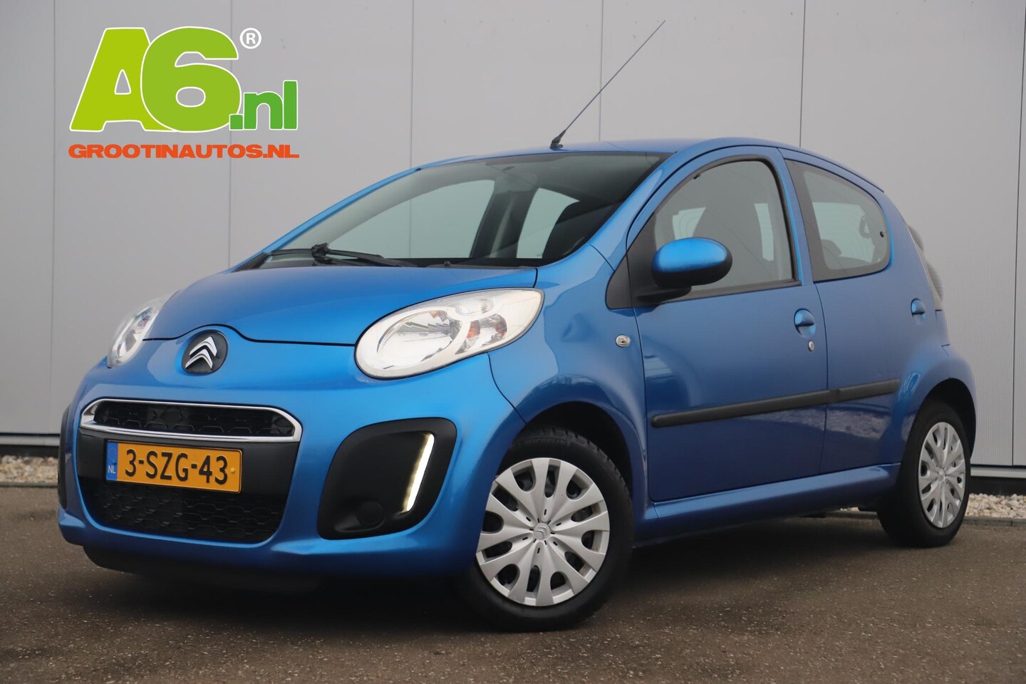 Citroën C1 - 1.0 Collection Airco Elektrische Ramen Radio Bluetooth Metallic Blauw - AutoWereld.nl