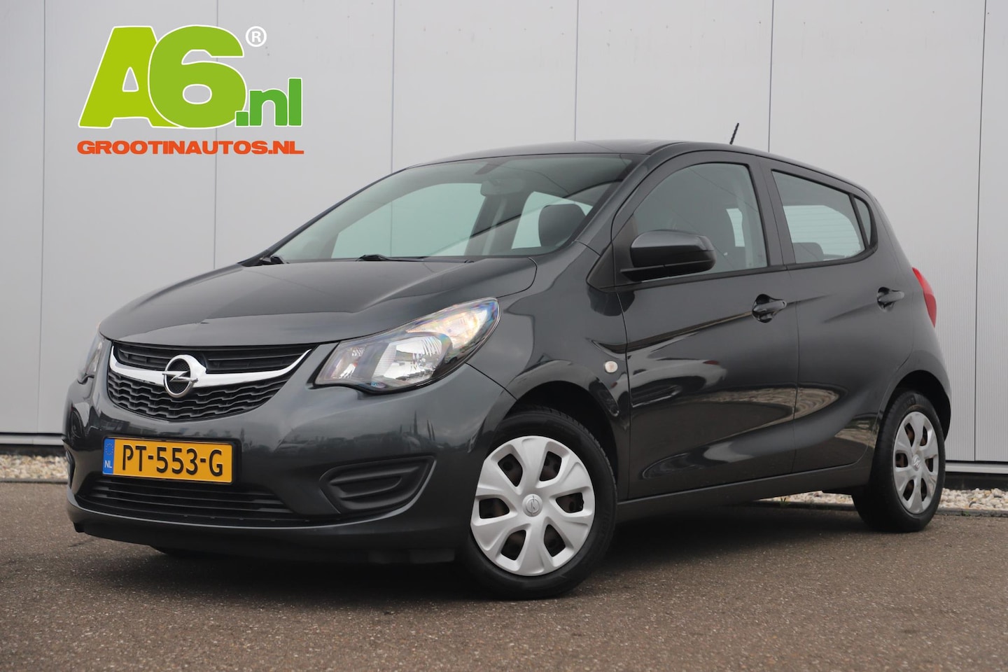 Opel Karl - 1.0 ecoFLEX Edition Airco Radio Bluetooth Elektrische Ramen Grijs Metallic - AutoWereld.nl