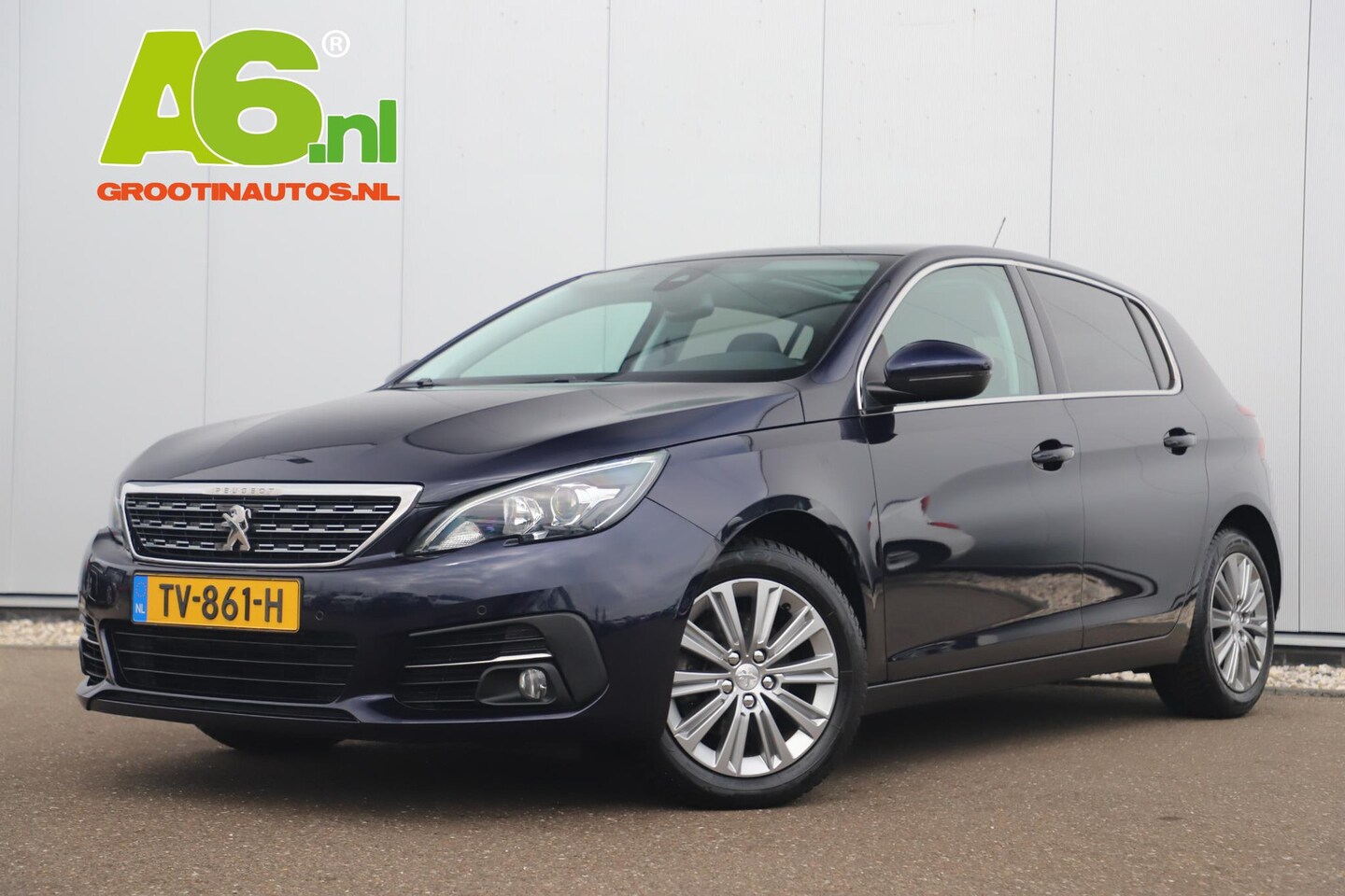 Peugeot 308 - 1.5 BlueHDi Blue Lease Premium 131PK Panoramadak Keyless Full LED Navigatie Achteruitrijca - AutoWereld.nl