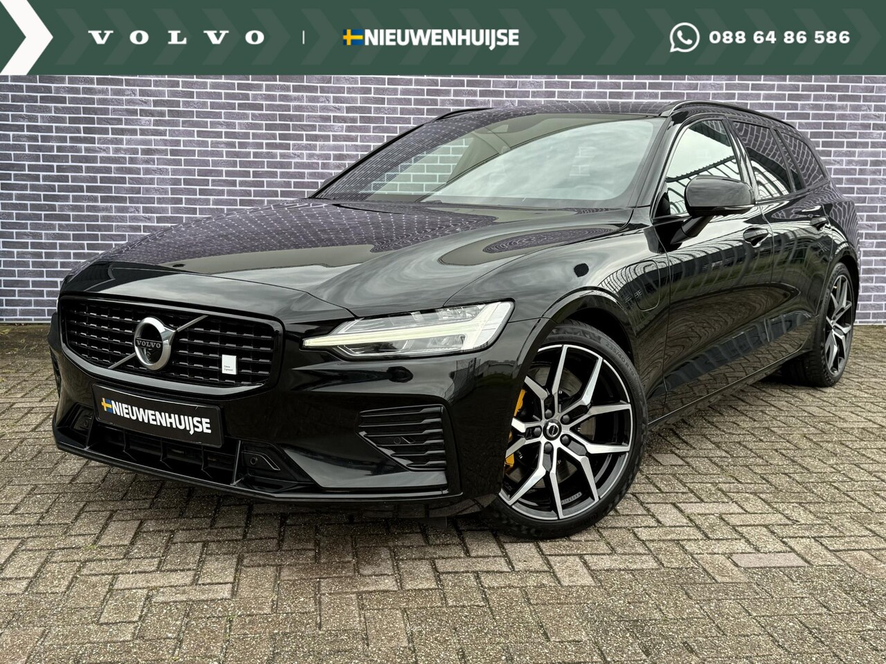 Volvo V60 - 2.0 T8 AWD Polestar Engineered | Harman/Kardon | 360° Camera | Blis | Adaptieve cruise | M - AutoWereld.nl