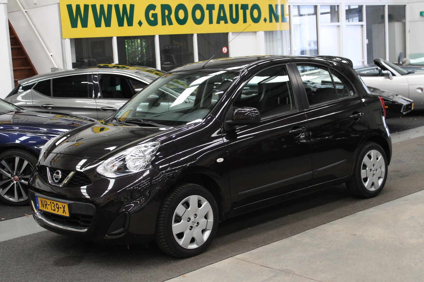 Nissan Micra - 1.2 Acenta 28.400km NAP, Airco, Stuurbekrachtiging - AutoWereld.nl