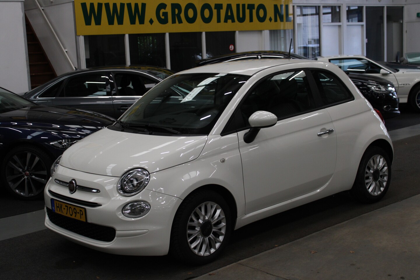 Fiat 500 - 0.9 TwinAir Turbo Popstar Airco, Isofix, Multi/Media, Stuurbekrachtiging - AutoWereld.nl