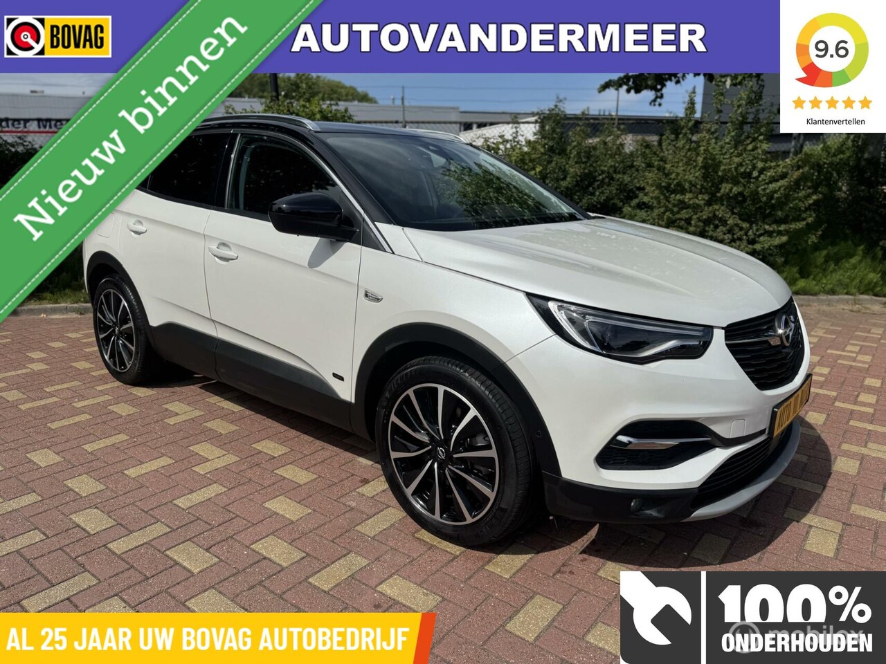 Opel Grandland X - 1.6 Turbo Hybrid Ultimate / Bomvol - AutoWereld.nl