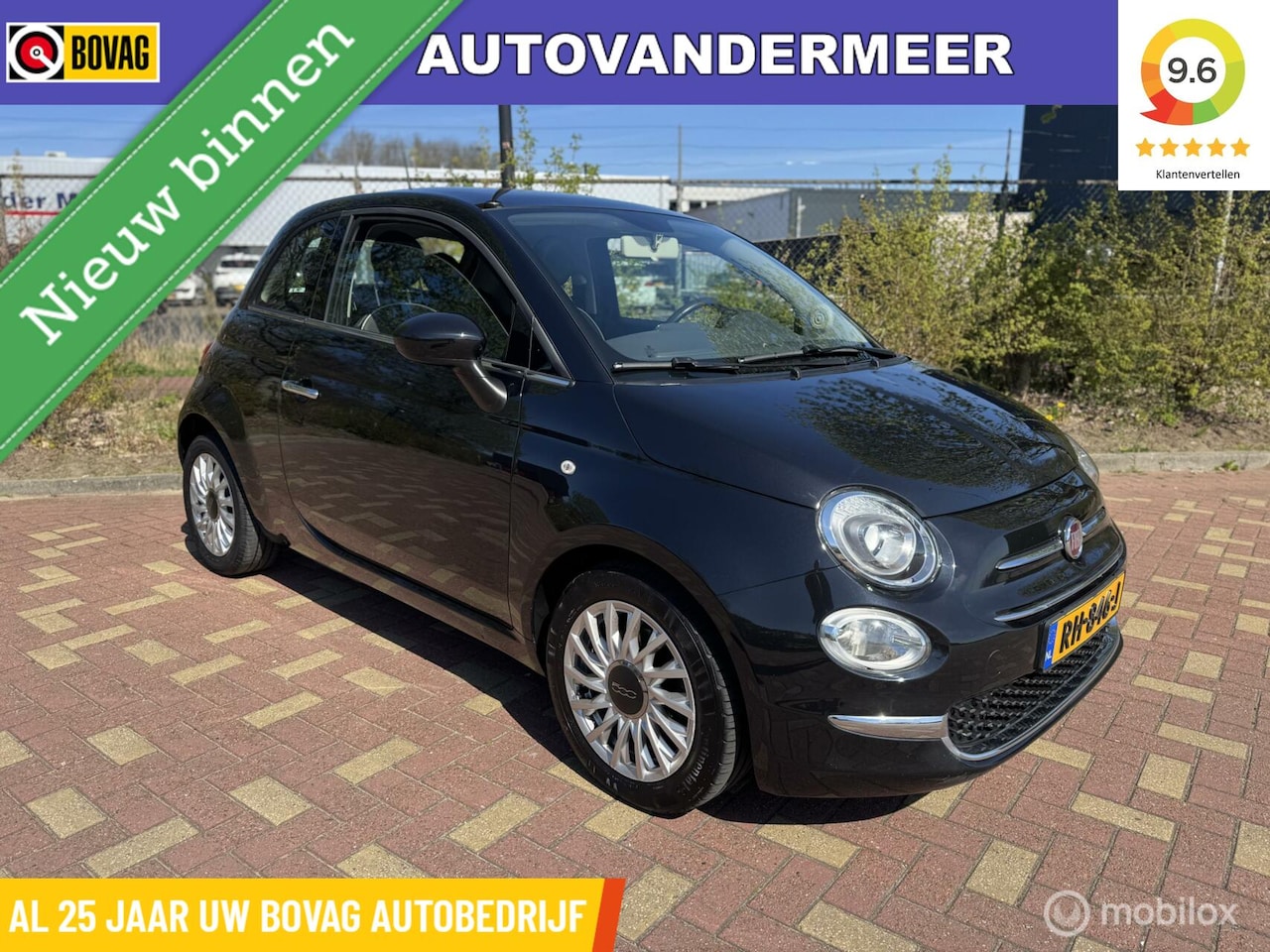 Fiat 500 - 0.9 TwinAir / Facelift / Panoramadak / Navi / Etc. - AutoWereld.nl