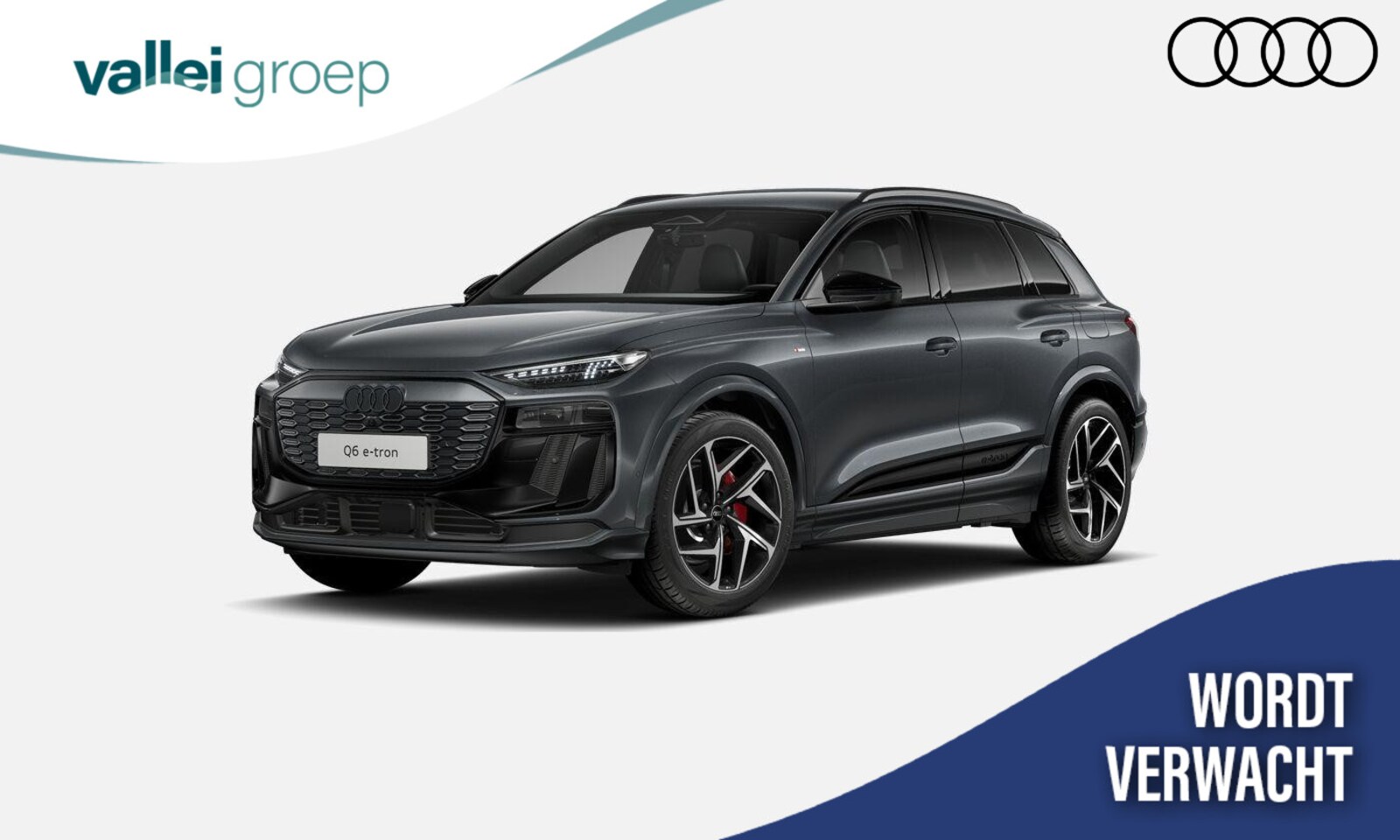 Audi Q6 e-tron - 252 PK S edition | Tech pro | Trekhaak, mechanisch draaibaar | S line zwart leder-kunstled - AutoWereld.nl
