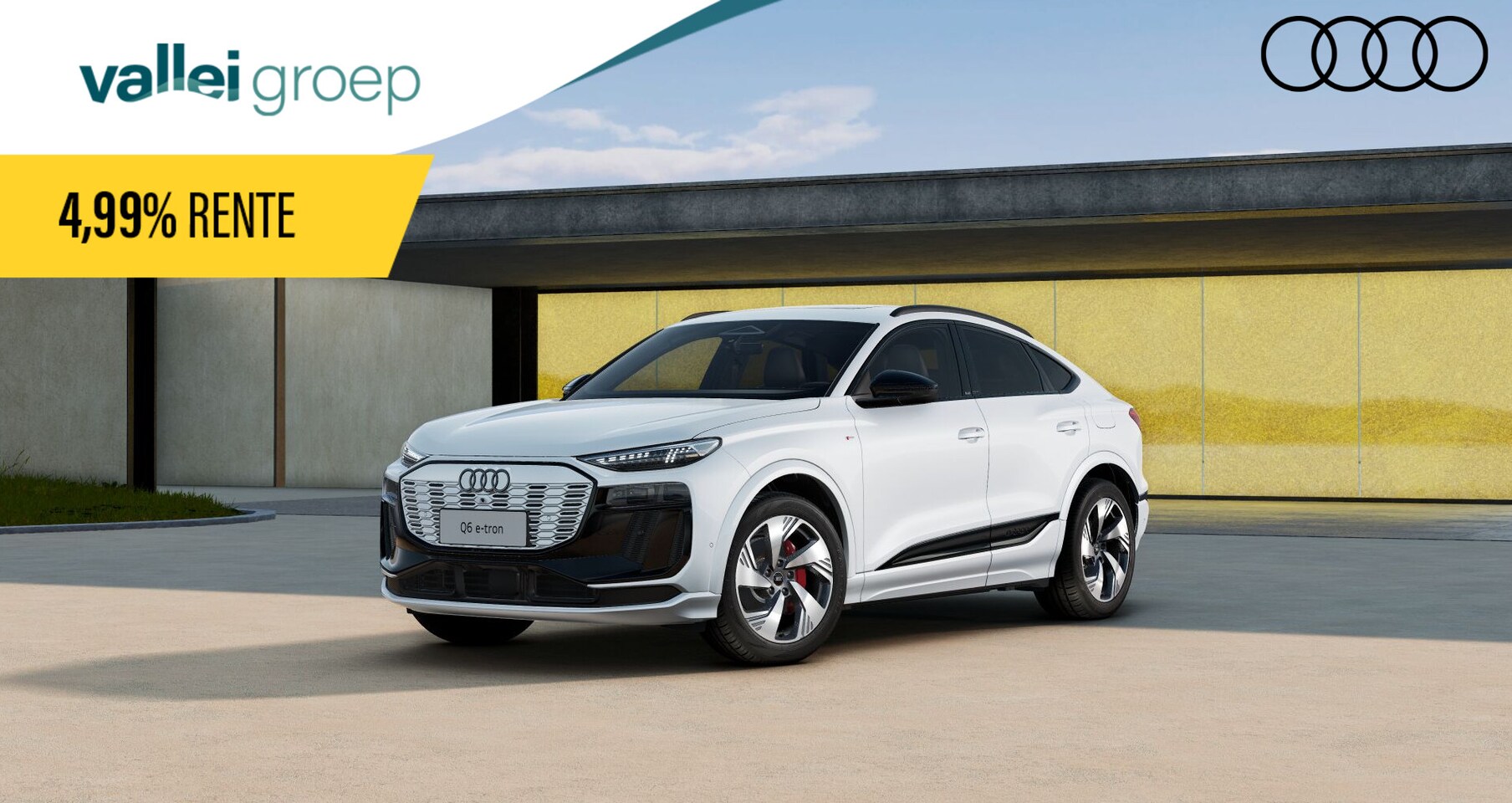 Audi Q6 e-tron - S edition e-tron perf 100Kwh 225 kW / 306 PK Sport 225 kW / 306 pk | Tech Pro | Panoramada - AutoWereld.nl